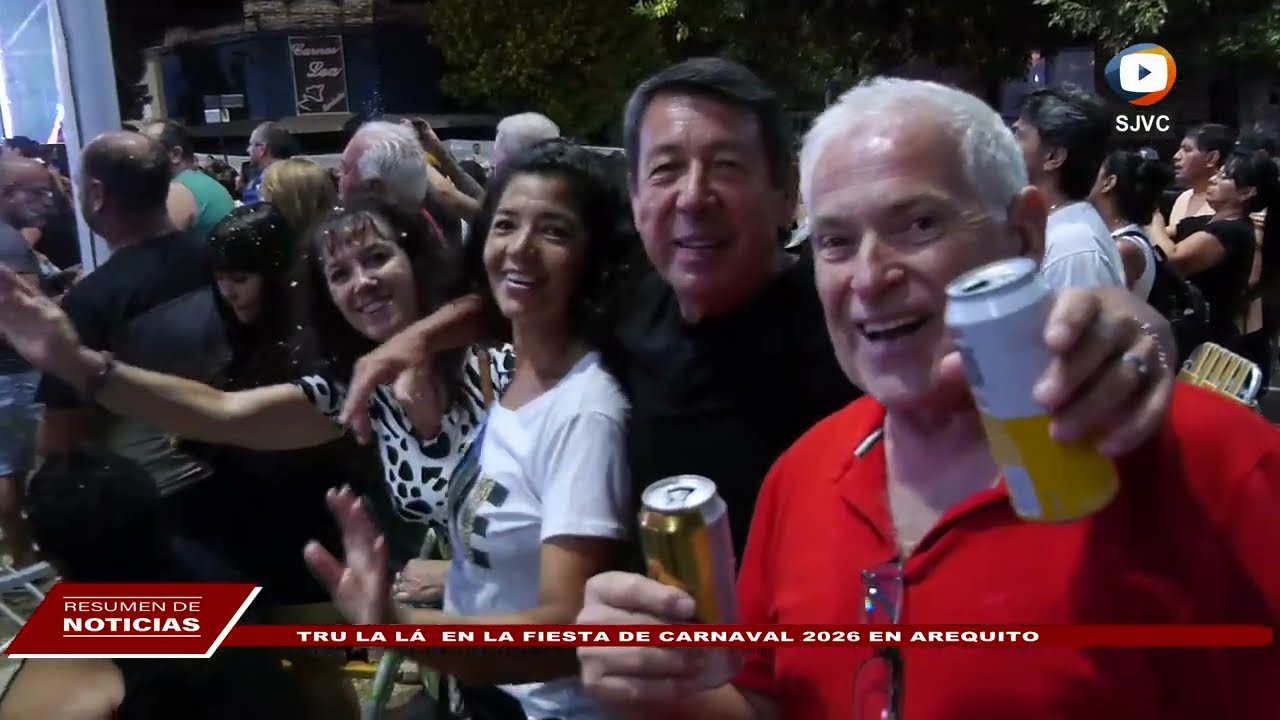 TRU LA LA  en la Fiesta de Carnaval 2026 de Arequito