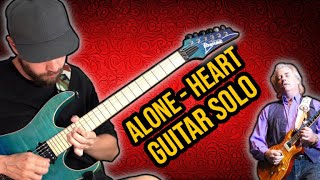 Alone - Heart GUITAR SOLO COVER (Howard Leese)