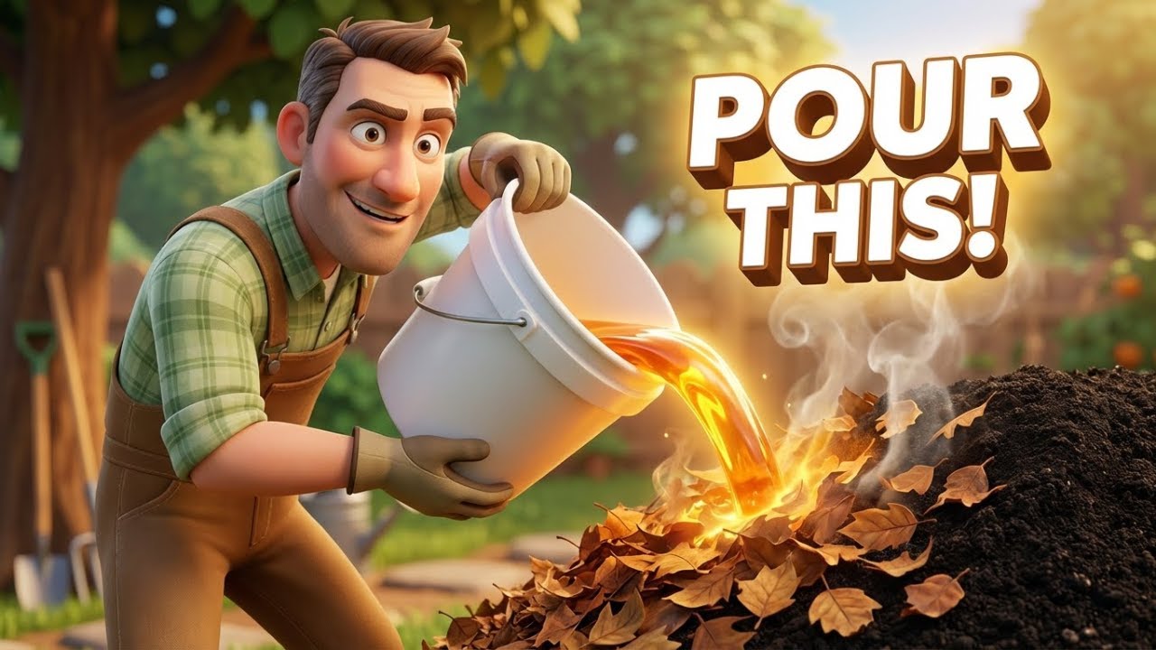 The Secret Liquid That Melts Leaves Into Compost in Just Days!