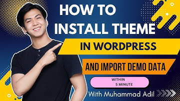 How To Install WordPress Theme And Import Demo Data 2025 | Free WordPress Theme
