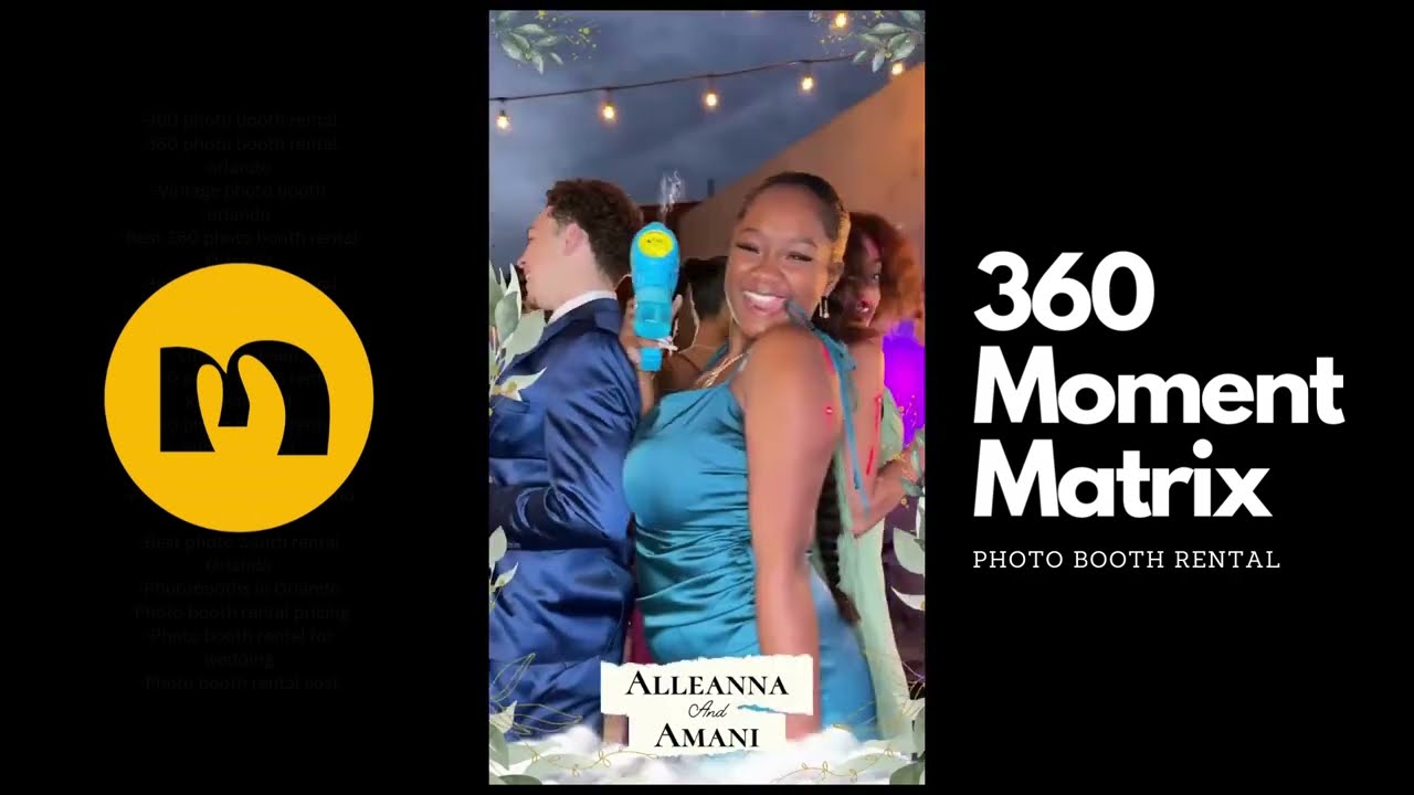 360 Photo booth Rental Orlando