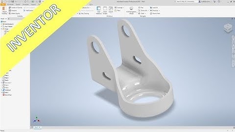 8.4 Rollenhaltewinkel - Roll Bracket - Inventor 2020 Training - Part Design