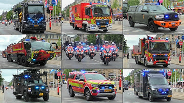 🇱🇺 NATIONALE FEESTDAG LUXEMBURG 2025 - Parade van Hulpdiensten en Militairen | Defilé Luxemburg 2025