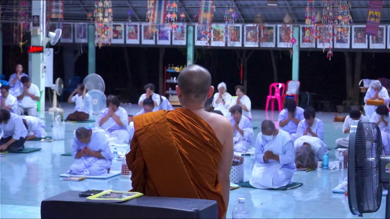 ทำวัตรเย็นพาจิตให้พ้นทุกข์ สวดสาธยายบทพระธรรม วัดดอนกู่ บ.หนองนกเขียน ต.โนนทอง อ.หนองเรือ จ.ขอนแก่น