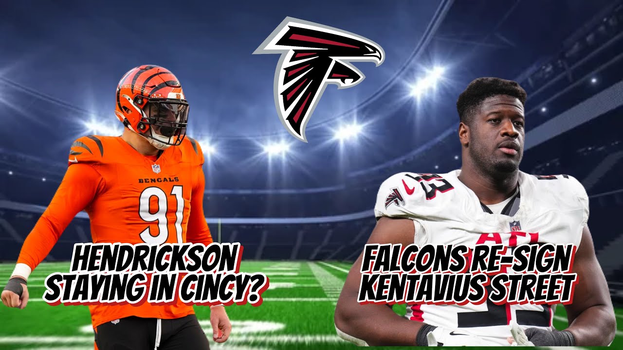 Atlanta Falcons BRING BACK Kentavius Street + Falcons get TERRIBLE news on Trey Hendrickson