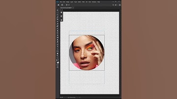 Crop image into a Circle in Photoshop #shorts #photoshop