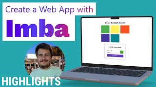 Creating a Web App with Imba - The friendly full-stack language [#CozyCoding:001 Highlights] screenshot 2