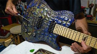 Making A Crocodile Guitar Part 31: It's Finally Done