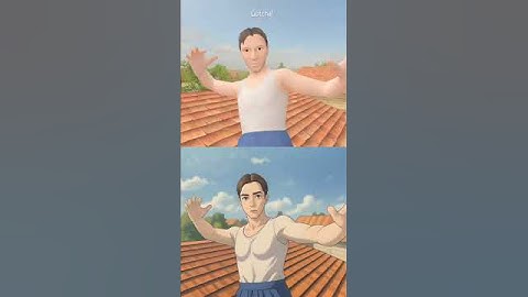 Original Schoolboy Runaway Rooftop Jumpscares vs Anime Schoolboy Runaway Rooftop #schoolboyrunaway