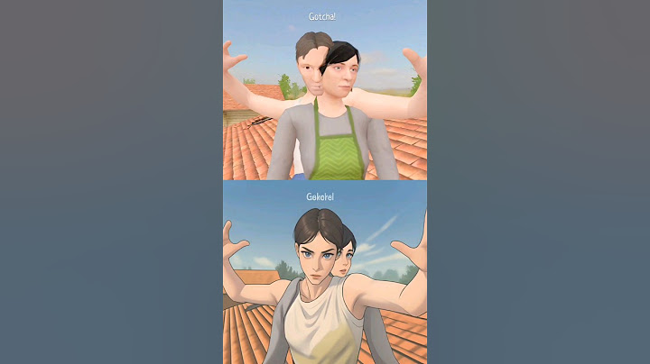 Original Schoolboy Runaway Rooftop Jumpscares vs Anime Schoolboy Runaway Rooftop #schoolboyrunaway