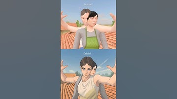 Original Schoolboy Runaway Rooftop Jumpscares vs Anime Schoolboy Runaway Rooftop #schoolboyrunaway