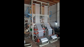 Máy thổi màng nhựa hdpe 2 đầu khổ 700mm bán và chuyển giao công nghệ.