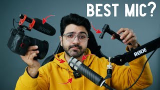 BEST MICROPHONE for YouTube Videos | Types of Mic Explained