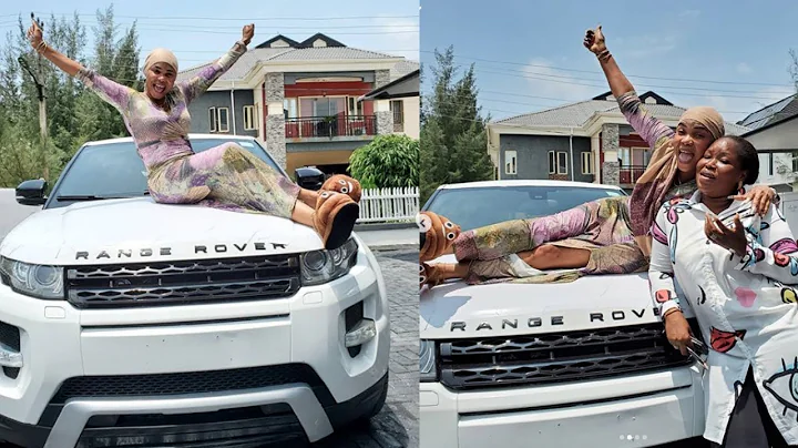 ACTRESS IYABO OJO GETS SURPRISE  NEW RANGE ROVER FROM PHILANTHROPIST AFTER HER HOUSE WARMING.