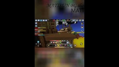 New Official AUTO CLICKER Split Control in BedWars Blockman Go_13#shorts