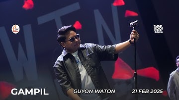 GAMPIL - GUYON WATON (Live Performance at HARJASDA 166 Sidoarjo)