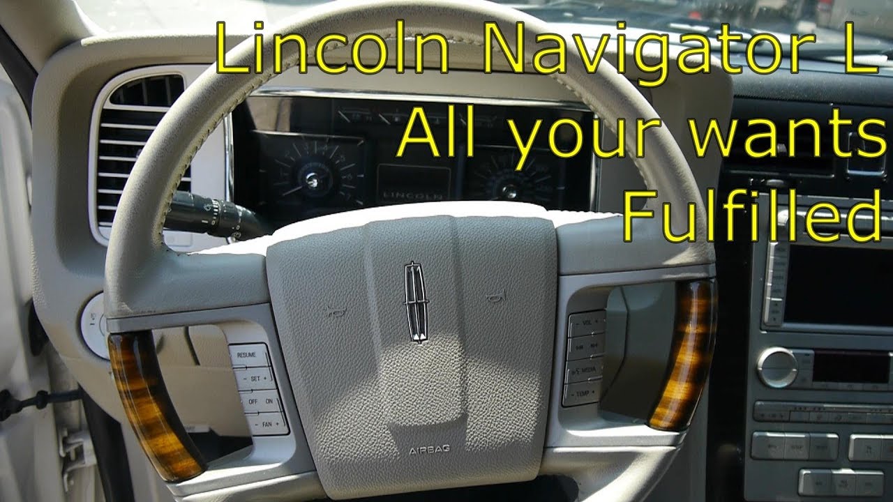 2008 Lincoln Navigator L - YouTube