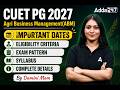 CUET PG 2027 | CUET PG ABM Eligibility, Exam Pattern & Syllabus | CUET PG Syllabus | By Damini Mam