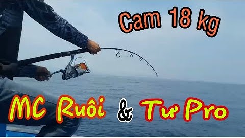 Câu Cá Cam 18 kg Bằng Mồi Jig - MC Ruôi & Tư Pro Hợp Sức | Hung Truong JP |