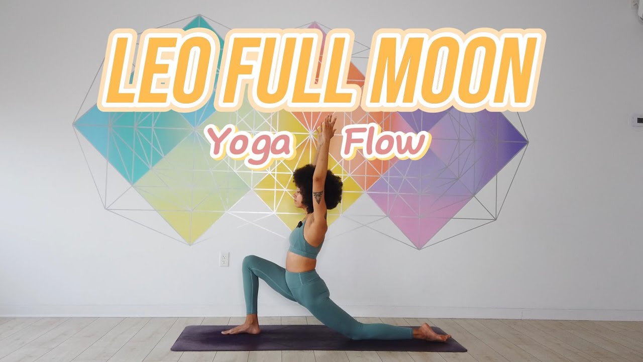 Full Moon In Leo | 10 Min Ground and Release Yoga Practice - YouTube