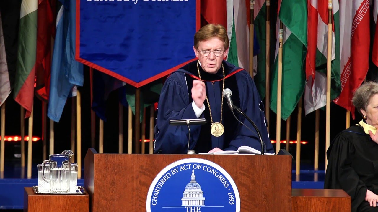 President Kerwin's Charge to Graduates