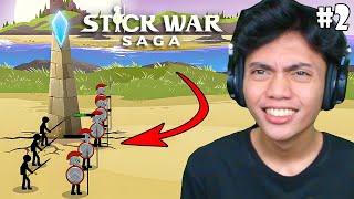 MENARA INI SANGAT PENTING UNTUK DIJAGA! Stick War: Saga - Indonesia (Part 2) screenshot 4