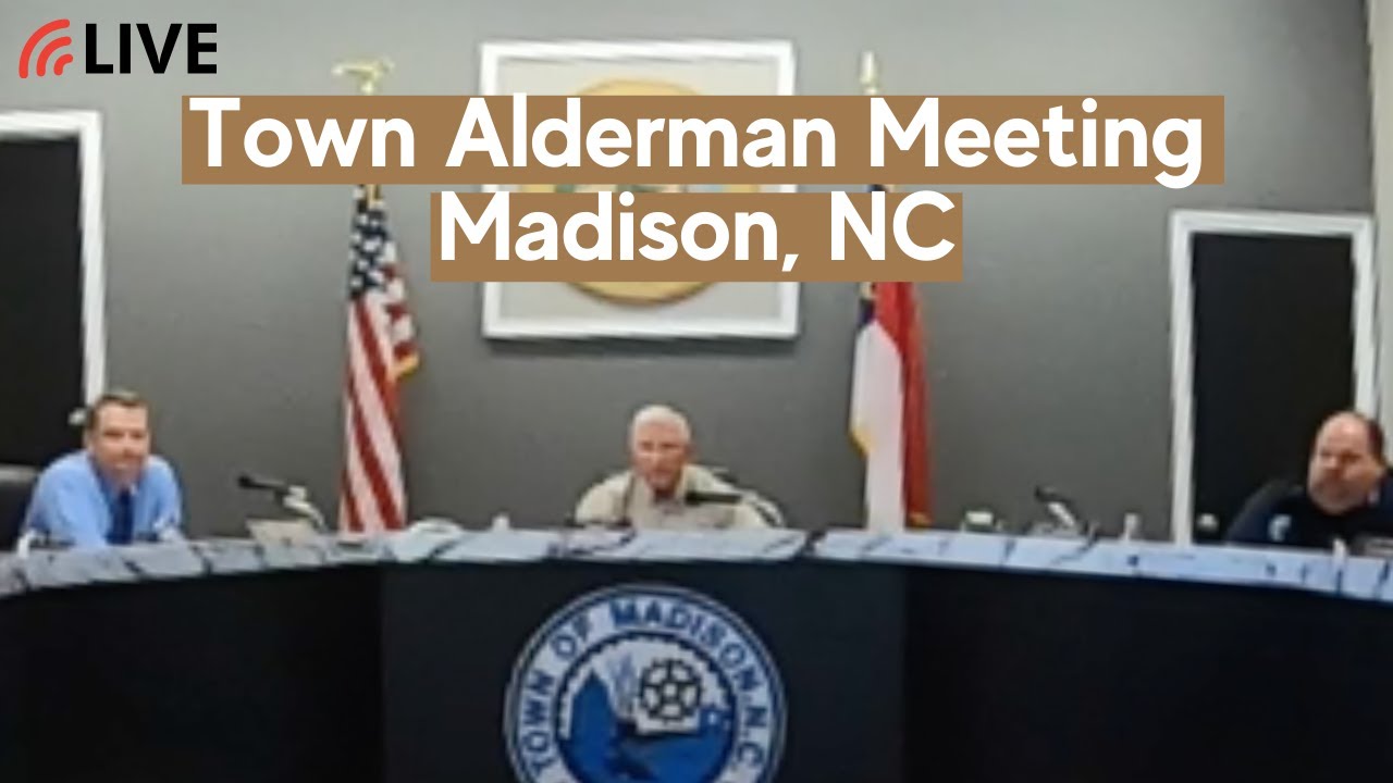 Madison Alderman meeting YouTube