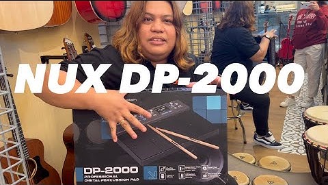 NUX DP-2000 PERCUSSION PAD TUTORIAL // available at D&D Robinson’s Manila