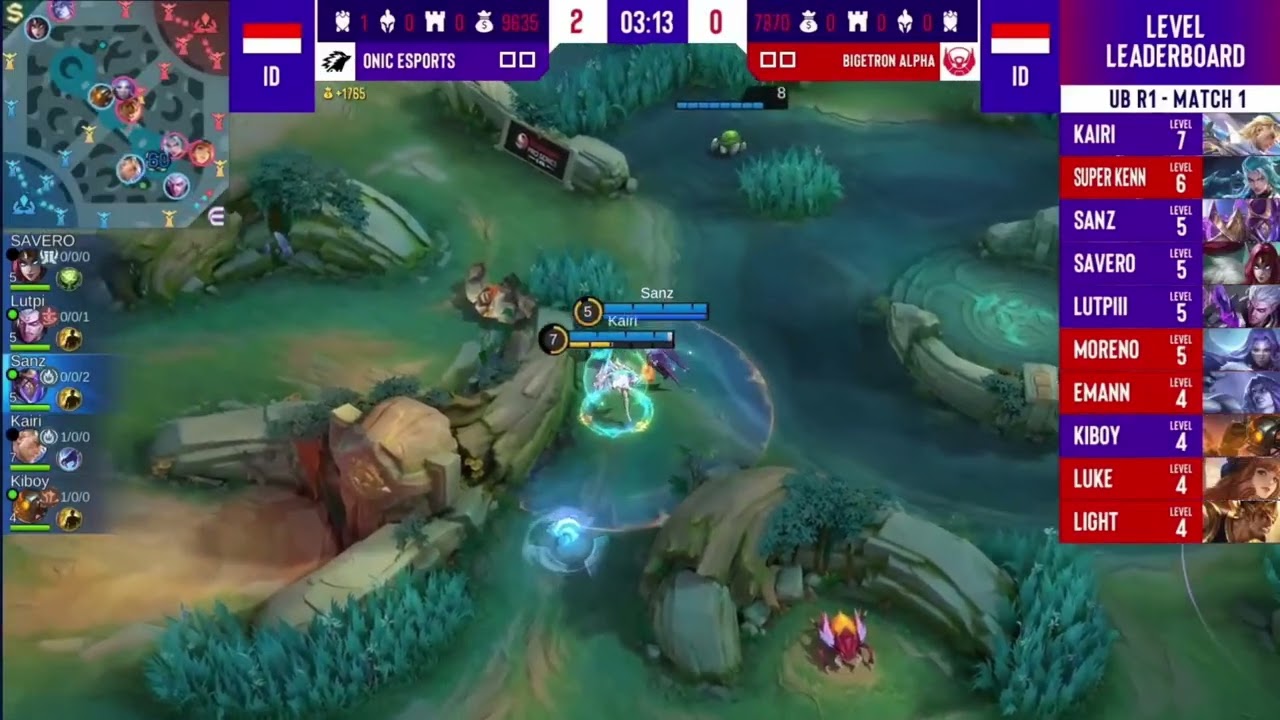 0NIC ID VS BTR ID GAME Snapdragon Mobile Challenge Finals Playoffs | Season ke-6 | Hari 4