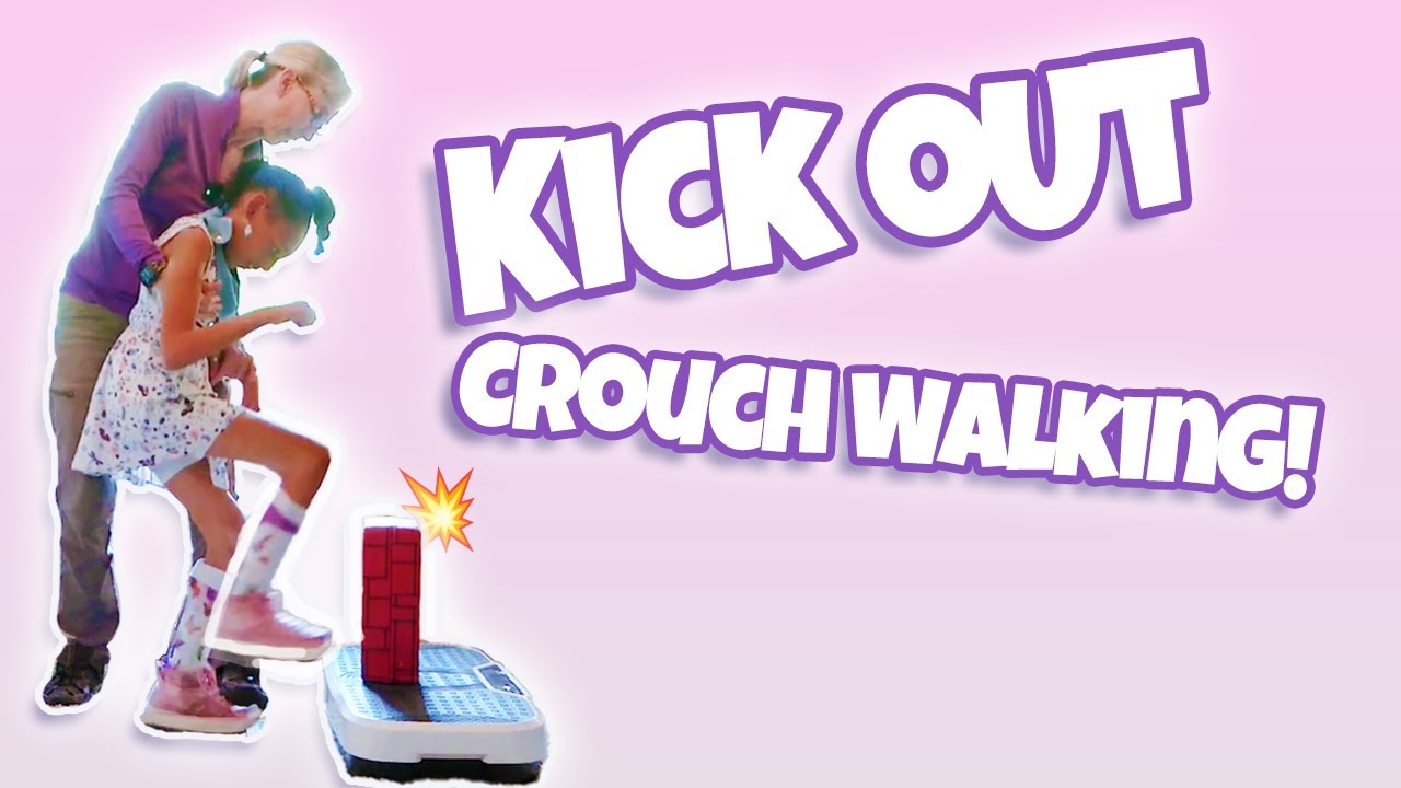 Атетоз при ДЦП: Удар ногой из положения стоя | Детская физиотерапия #49