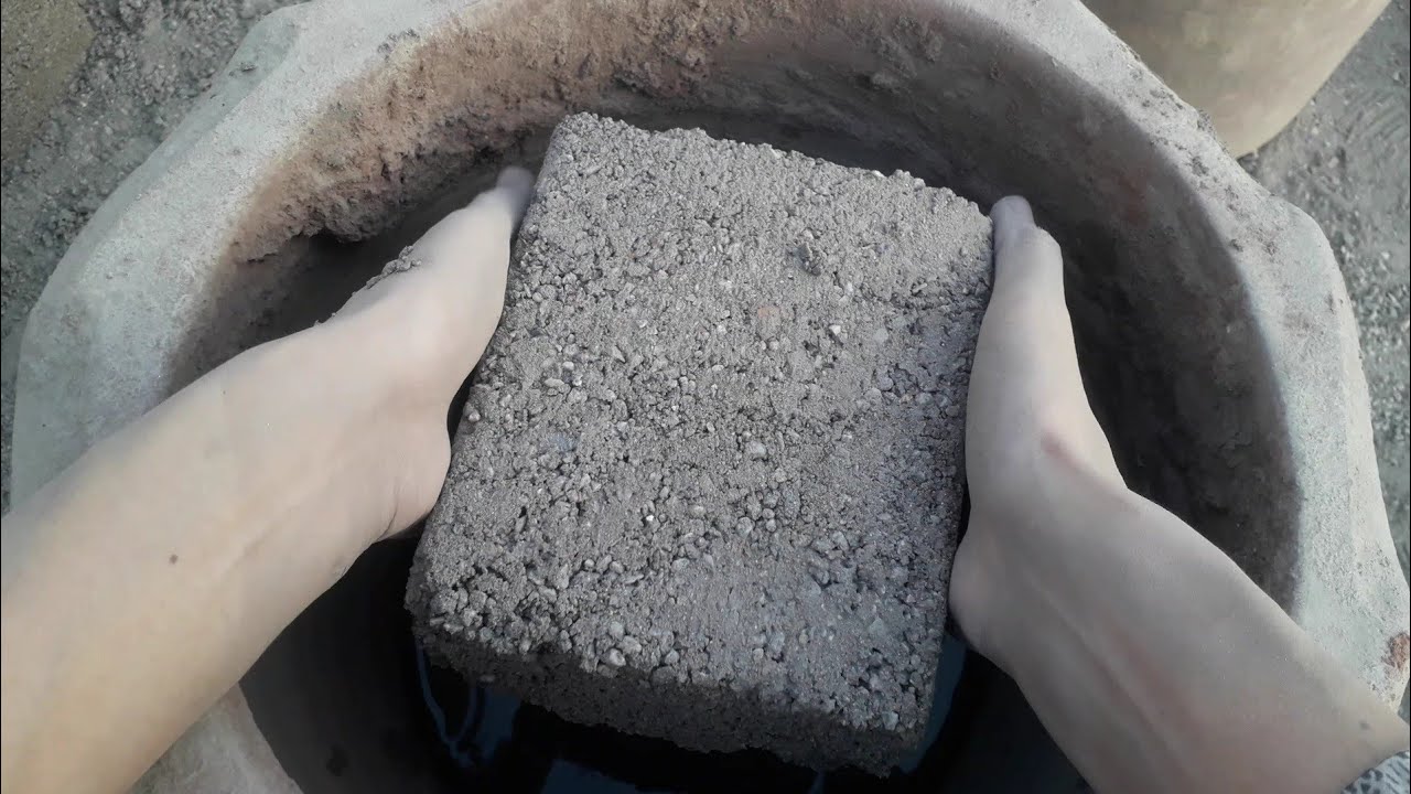 New most requested video white grainy big clay pot 🍯 water crumbling+dry floor crumbling 💦💦🤤🔥📸