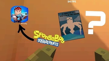 Ocean Monster in ssb3 and also SpongeBob!