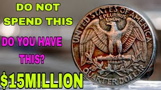 TOP 5 !Most Expensive Washington Quarter Dollar Worth Big Money! US These Coins change your life!