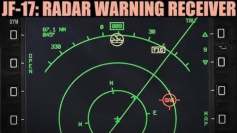 JF-17 Thunder: RWR Radar Warning Receiver Tutorial | DCS WORLD