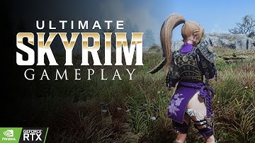 SKYRIM ULTIMATE MODDING Action Gameplay Trailer 2025