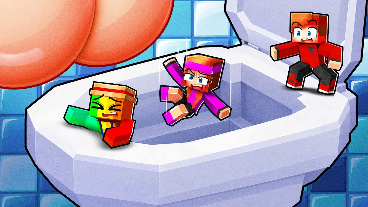 Qui nous a fait CACA dans Les TOILETTES sur Minecraft !