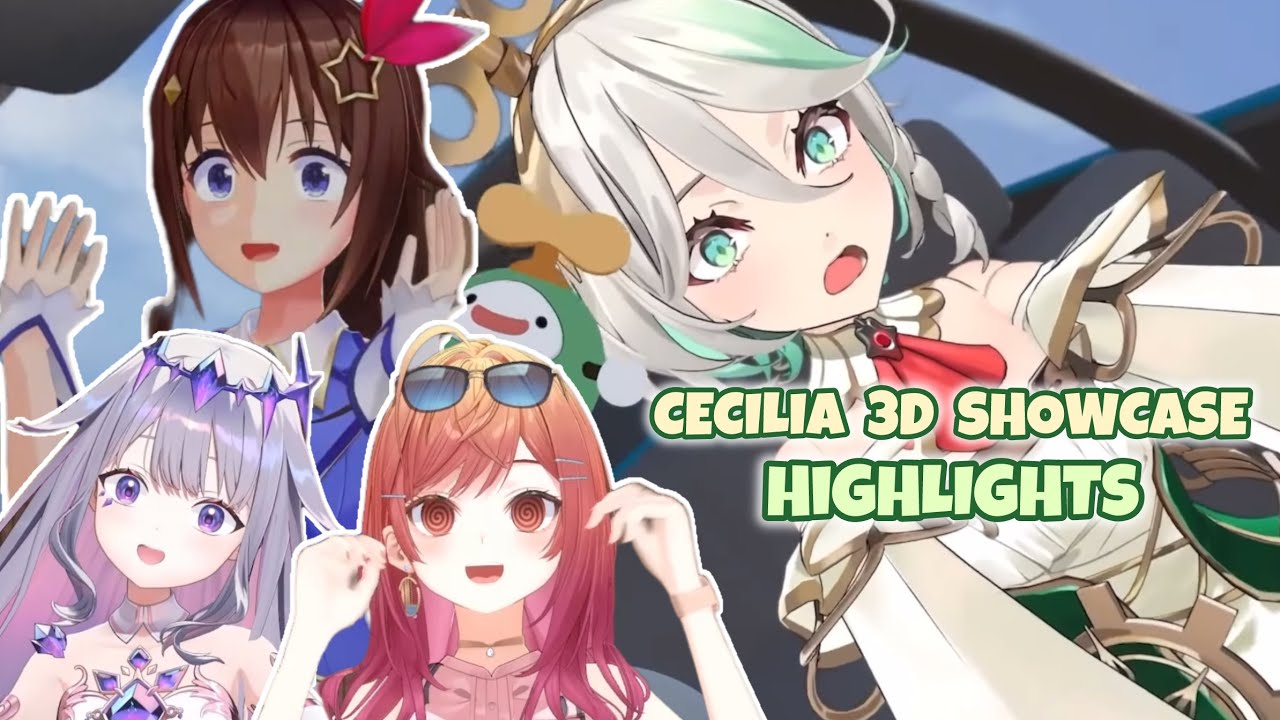 3D Cecilia is UNHINGED!!【 Cecilia Immergreen 3D Showcase HIGHLIGHTS 】