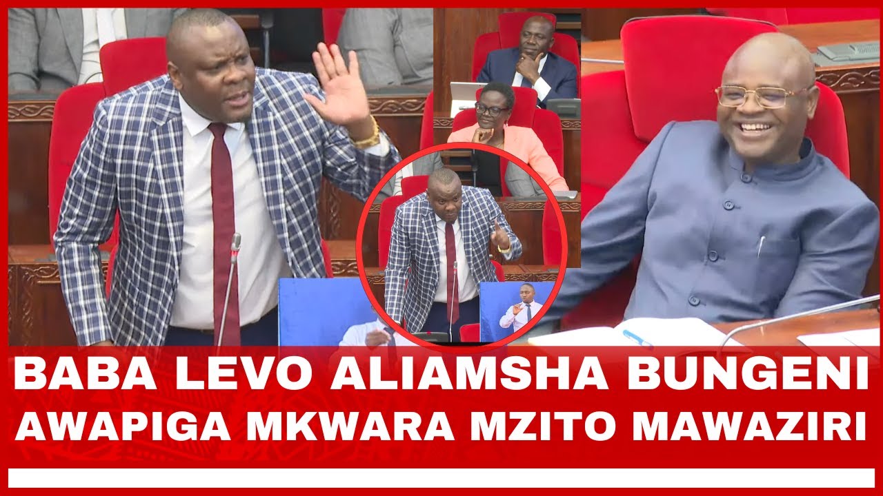 BABA LEVO ALIAMSHA BUNGENI AWAPIGA MKWARA MZITO MAWAZIRI 