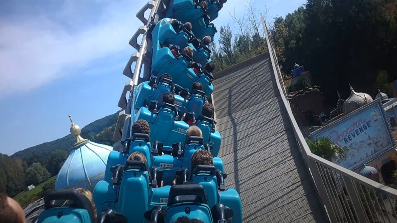 Cobra - Walibi Belgium - Back Row (4K HD POV) - August 2024