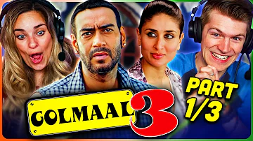 GOLMAAL 3 Movie Reaction Part 1/3! | Ajay Devgn | Mithun Chakraborty | Kareena Kapoor