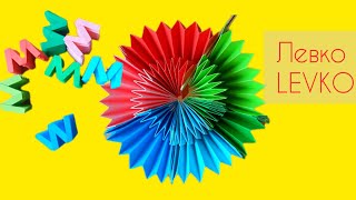Як зробити орігамі іграшку антистрес власноруч - Rainbow Paper Origami Stress Relieving Toy #diy