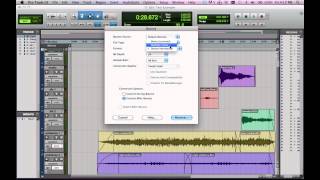 Celebrity Pro Tools tutorial - Bounce, export Profile