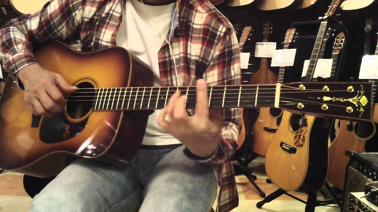 Collings D-1A SB Varnish Finish Demo by 細川MASH - コリングス