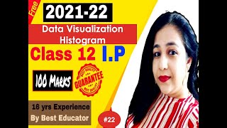 How to draw a Histogram? Data Visualisation | Cbse Class 12 I.P. Term1 Reduced Syllabus #cbse #k12
