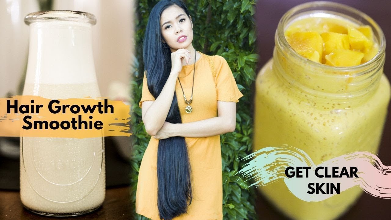 2 Tasty Hair Growth Smoothie Drinks to Balance Hormones & Get Clear  Skin-Beautyklove - YouTube