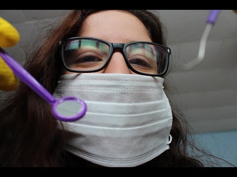ASMR ENGLISH RP | DENTIST CLEANS YOUR TEETH
