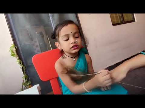 Komma Uyyala Kona Jampala song by Sahana😍 #RRR #kidsmusic  #jrntr