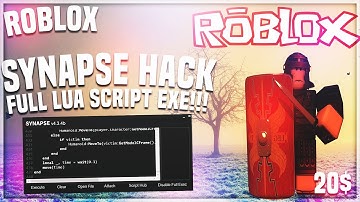 ✅[OP ASF LUA EXECUTER] ROBLOX EXPLOIT: SYNAPSE (Unpatchable) | [OP ASF LUA EXE, 20$] (20-2nd) 2018✅