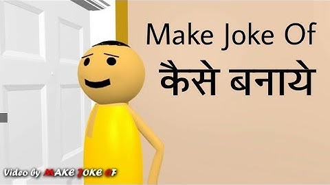 How to Make video animation Like Make Joke Of - Blender