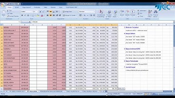 belajar rumus excel lengkap Nisa